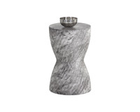 Cara End Marble Look - Grey Table