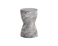 Cara End Marble Look - Grey Table