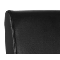 Dean Antique Brass - Cantina Black Dining Chair, view 3