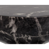 Goya End Marble Look - Black Table, view 2