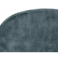 Casey Agean Blue & Brass Swivel Lounge Chair, view 6
