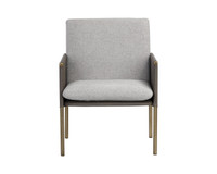 Bellevue Belfast Heather Grey / Bravo Ash Lounge Chair
