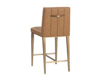 Wilbur Milliken Cognac Counter Stool