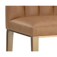 Wilbur Milliken Cognac Counter Stool
