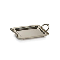 Manetta Polished Brass Tray, Small | Bone & Brass