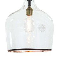 Demi John Pendant Small - Pendant Close Up | Bone & Brass