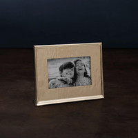 Frame Emerson 4 X 6 Horizontal (Gold) - Frame Detail | Bone & Brass