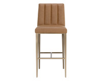 Wilbur Barstool Milliken Cognac