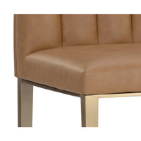 Wilbur Barstool Milliken Cognac