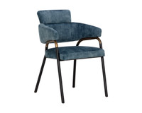 Sharqui Dining Nono Petrol Armchair
