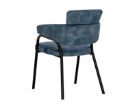 Sharqui Dining Nono Petrol Armchair