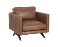 Rogers Shalimar Tobacco Leather Armchair