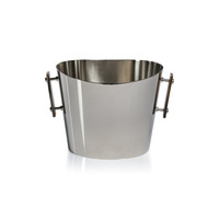 Bayeux Wine Cooler / Ice Bucket Horn Handles | Bone & Brass