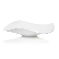 Shoal Scissor Cut Wave Glass Bowl | Bone & Brass