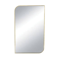 Amara Gold Mirror | Bone & Brass