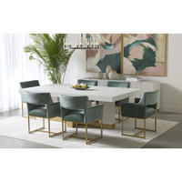 Greco Gauntlet Grey - 94.5" Dining Table, view 5