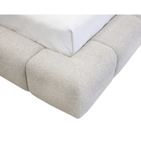 Olena Santa Cruz Channel Tufted Upholstered Bed, view 4