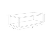 Doncaster Black Coffee Table