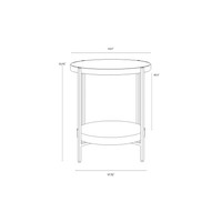 Gia Side Table, view 5