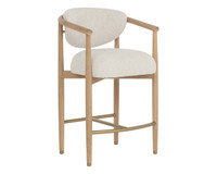 Sigrid Light Oak - Monument Oatmeal Counter Stool