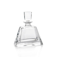 Donovan Crystal Glass Decanter, Small - Decanter Stopper Detail | Bone & Brass