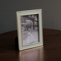 Frame Encanto Jason 4 x 6 (Slate) - Frame Side View | Bone & Brass