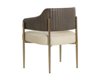 Tova Dining Dillon Cream / Bravo Ash Armchair