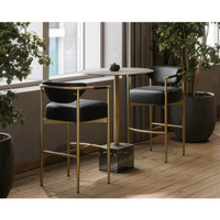 Kata Bar Grey Marble Table