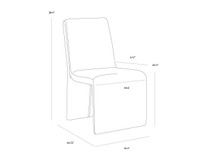 Cascata Moss Green Dining Chair