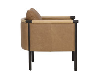 Wilder Ludlow Sesame Leather Lounge Chair