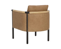 Wilder Ludlow Sesame Leather Lounge Chair