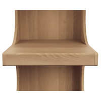 Catrine Rustic Oak Desk, view 10