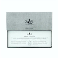Forge de Laguiole 2 Piece Steak Knife Set Dark Horn Tip - Knife Handle Detail | Bone & Brass