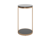 Benjamin End Antique Brass Table