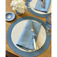Halo Reversible Round Placemats, Set 4, view 9