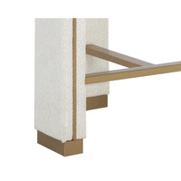 Adamina Rhea Light Barley Counter Stool, view 2