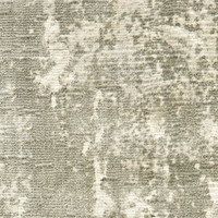Close-up of Formations Grey & Ivory Casual Rug, showing organic abstract patterns and hand-carved high-low texture.