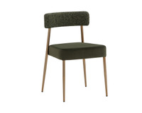 Ashwin Stackable Kona Backwoods / Noah Meadow Dining Chair