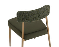 Ashwin Stackable Kona Backwoods / Noah Meadow Dining Chair