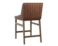 Halden Bravo Cognac Counter Stool