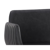 Lucano Bravo Black Counter Stool, view 2