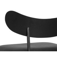 Gibbons Barstool Black - Bravo Portabella, view 4