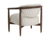 Sigrid Antique Brown - Gifford Script Lounge Chair