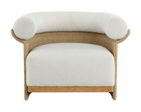 Asos Louis Cream Lounge Chair