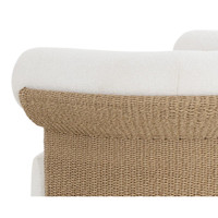 Asos Louis Cream Lounge Chair, view 4