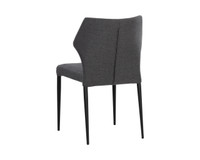 James Stackable City Grey Dining Chair