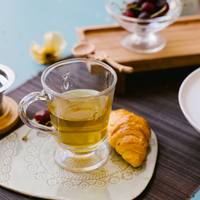 Clear Glass Bee Coffee Mugs — Set of 6, view 2