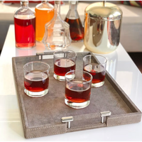 Stingray Rectangular Serving Trays with Handles, view 3