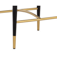 Gianni Dillon Stratus / Dillon Black Counter Stool, view 2