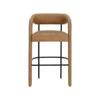 Mavia Barstool Ludlow Sesame Leather